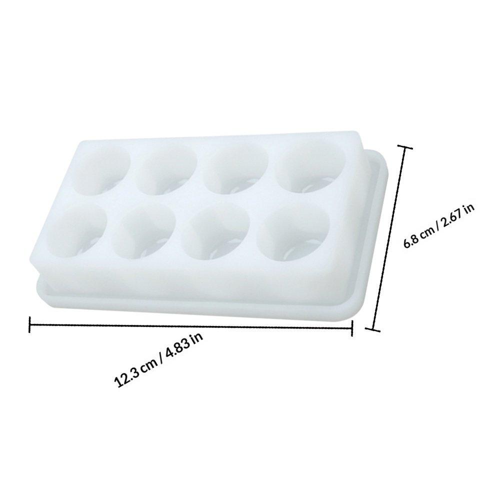 1Set Silicone Mixing Resin Box Premium Flexible Epoxy Resin Mixing Box for DIY Craft Jewelry Making Stain Casting Projects
