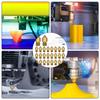 Brass 3D Printer Nozzles Kit Smooth 3D Printing Nozzles Effective Leak Proof Printing Nozzle Tips 3D Print Nozzles Printer Parts
