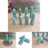 Unique 1pc Natural Blue Amazonite Stone Crystal Wand For Spiritual Growth And Healing