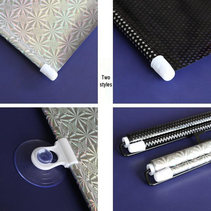 Automatic Retractable Windshield Sunshade - Heat Insulation & Light Blocking