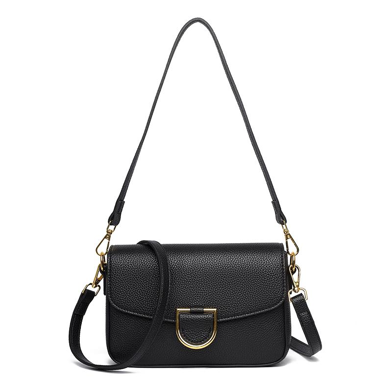 100% cowhide Ladies' High-end and Exquisite Summer New Women's Messenger Bags Versatile Foreign Trade Crossbody Small Square Bag