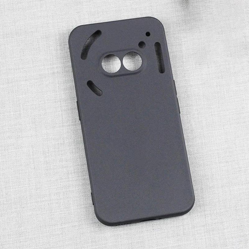 

Чехол для Nothing Phone 2A Черный Матовый Мягкий ТПУ Чехол для Телефона для Nothing Phone 1 2 2a Plus 3A Pro Чехлы Защитные Ракушки для Камеры Nothing Phone 3A чёрный