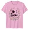He Is Risen Matthew 28 6 Unisexs TShirt Easter Christian Easter Gift For Her