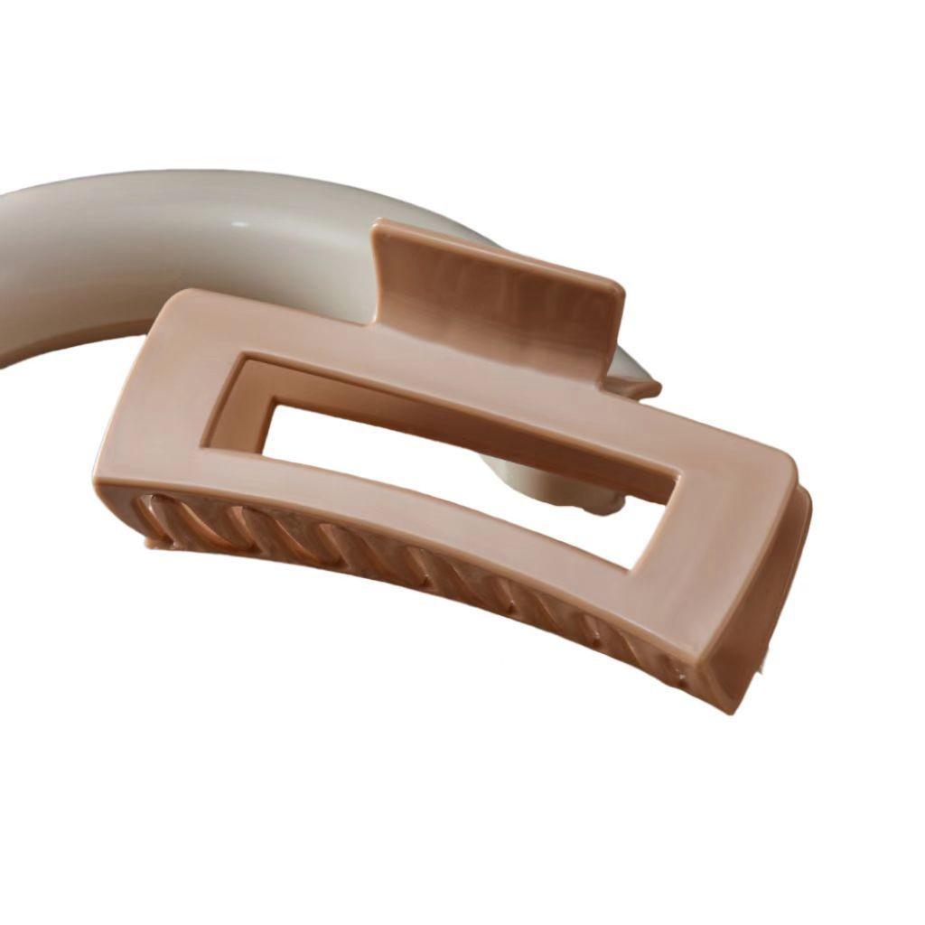 New Soft Silicone 10.5 Women's Anti-Drop Shark Hair Clip - Anti-Collision Back of Head Claw Clip.