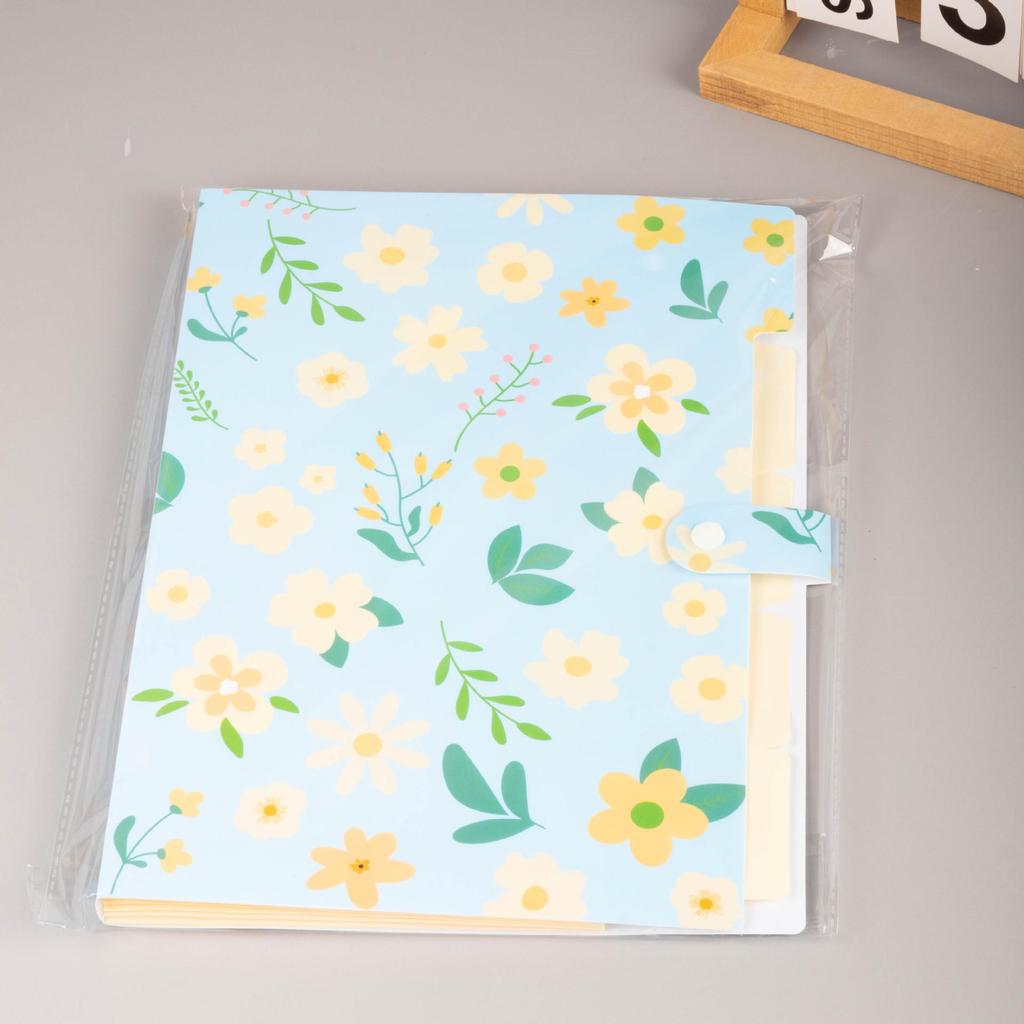 A4 Plastic Accordion File Folder for Students & Office Use