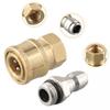 Pressure Washer Quick Connect Adapter Connectors 1/4 Male M22/14 Female