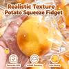 Potato Squishy Stress Ball Fluid Mud Texture Fast Rising Sensory ASMR Toy Portable Office Desktop Fidget Vent Toy Novelty Gift