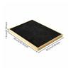 Jewelry Tray with Mirror Frame PU Leather Organizer Versatile for Retail Counter