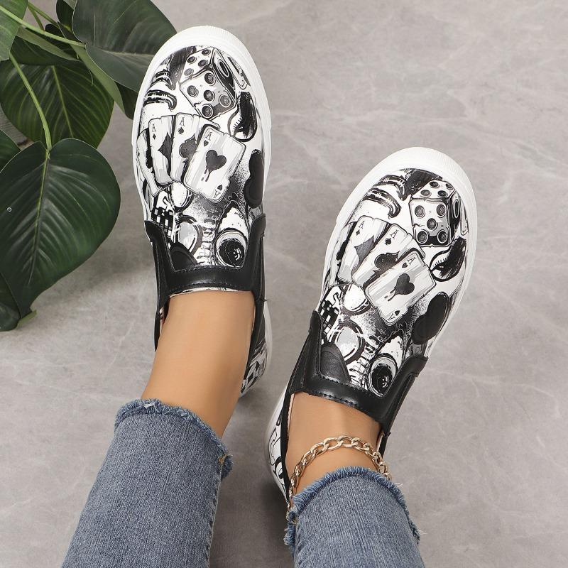 New Lazy Shoes Thick Baseplate Shoes Shallow Mouth Low Top Fashion Sports Casual Shoes Women