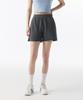 MUSINSA STANDARD WOMAN Women'S Pigment Cut-Off Sweat Shorts [Charcoal Grey]