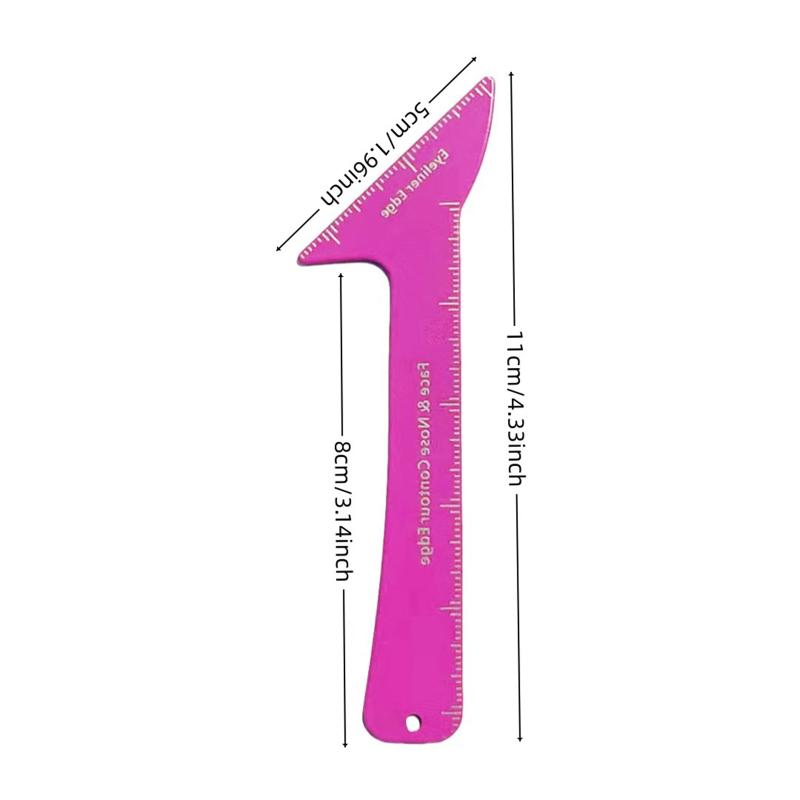 Multi Functional Eyeliner Stencil Reusable Wing Tip Guide Makeup Tool for Quick and Even Eyeline Shapes