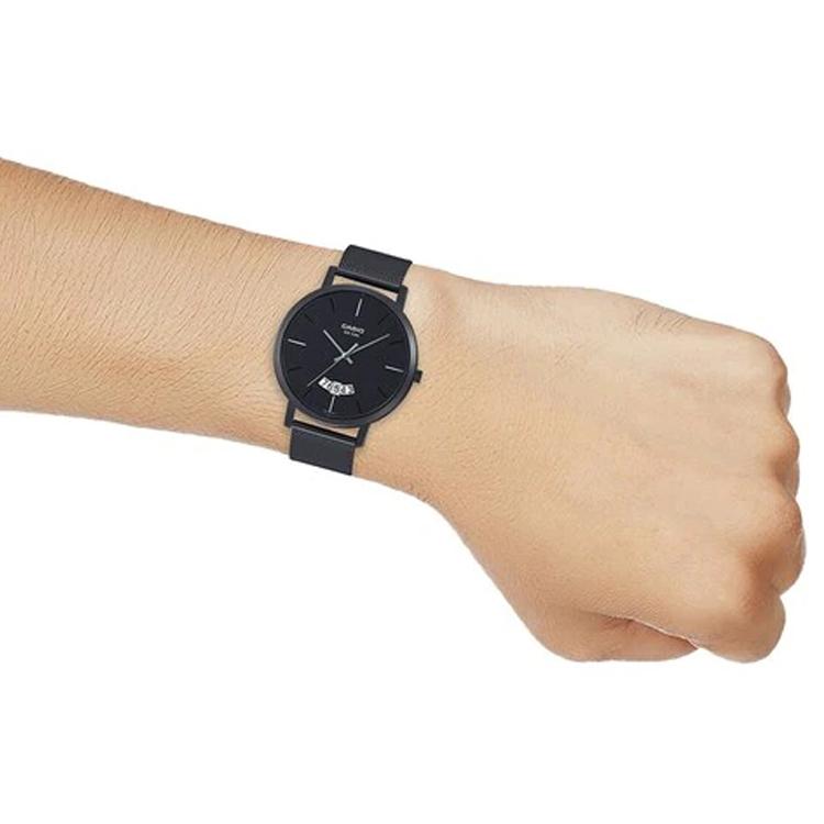 Casio Men Standard Series Black Watch MTP-B100MB-1EVDF
