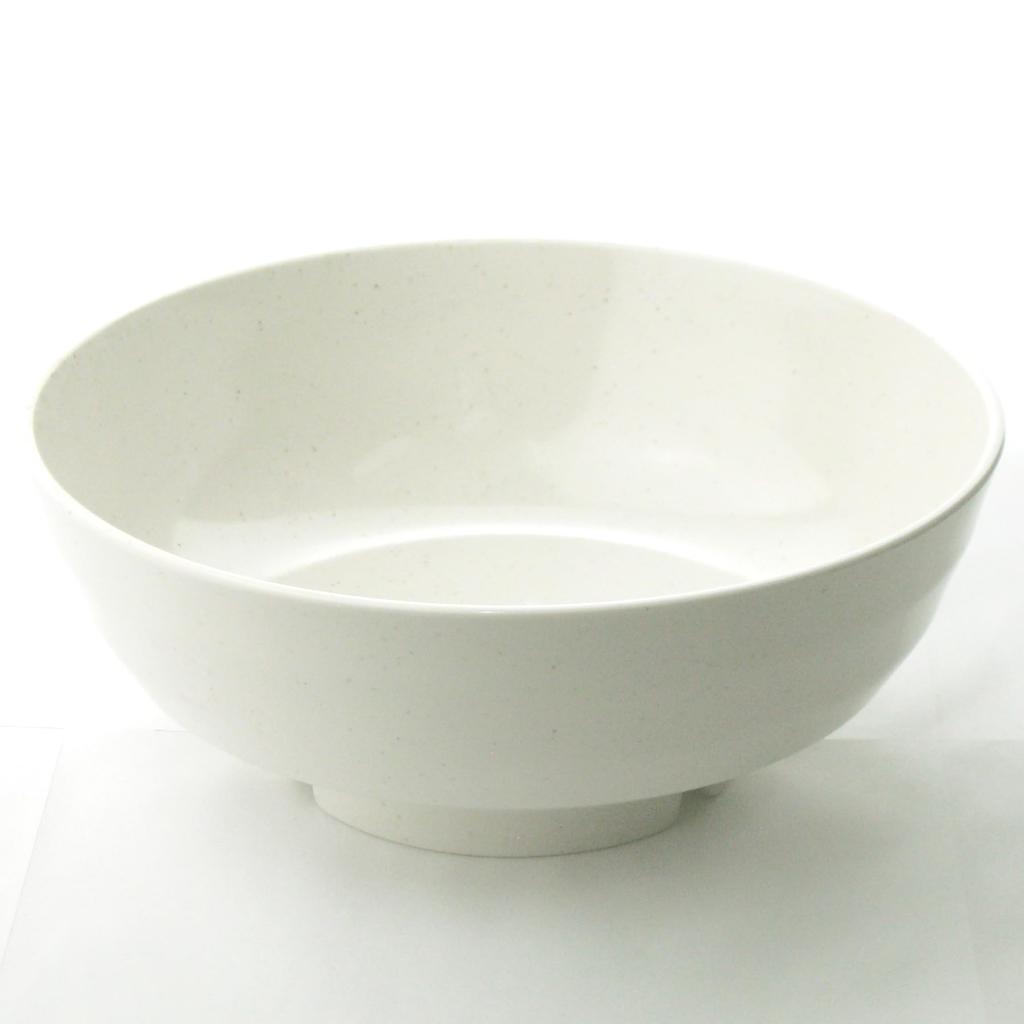 Nagao Unbreakable Ramen Extra Large Marble Mega Dishwasher Made In Japan Bowl, 1900ml, White, Moridon, Safe,