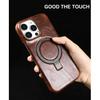 Foldable Bracket Stand Genuine Leather Phone Case For Iphone 16 Pro Max Iphone17 15 14 13 12 11 Kickstand Protective Back Shell