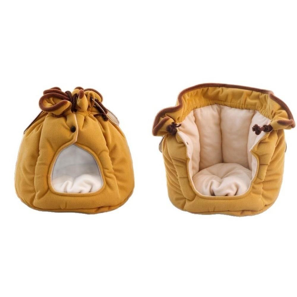 Soft Warm Small Pet Sleeping House Bite Resistant Pet Hanging Hammock Indoor Winter