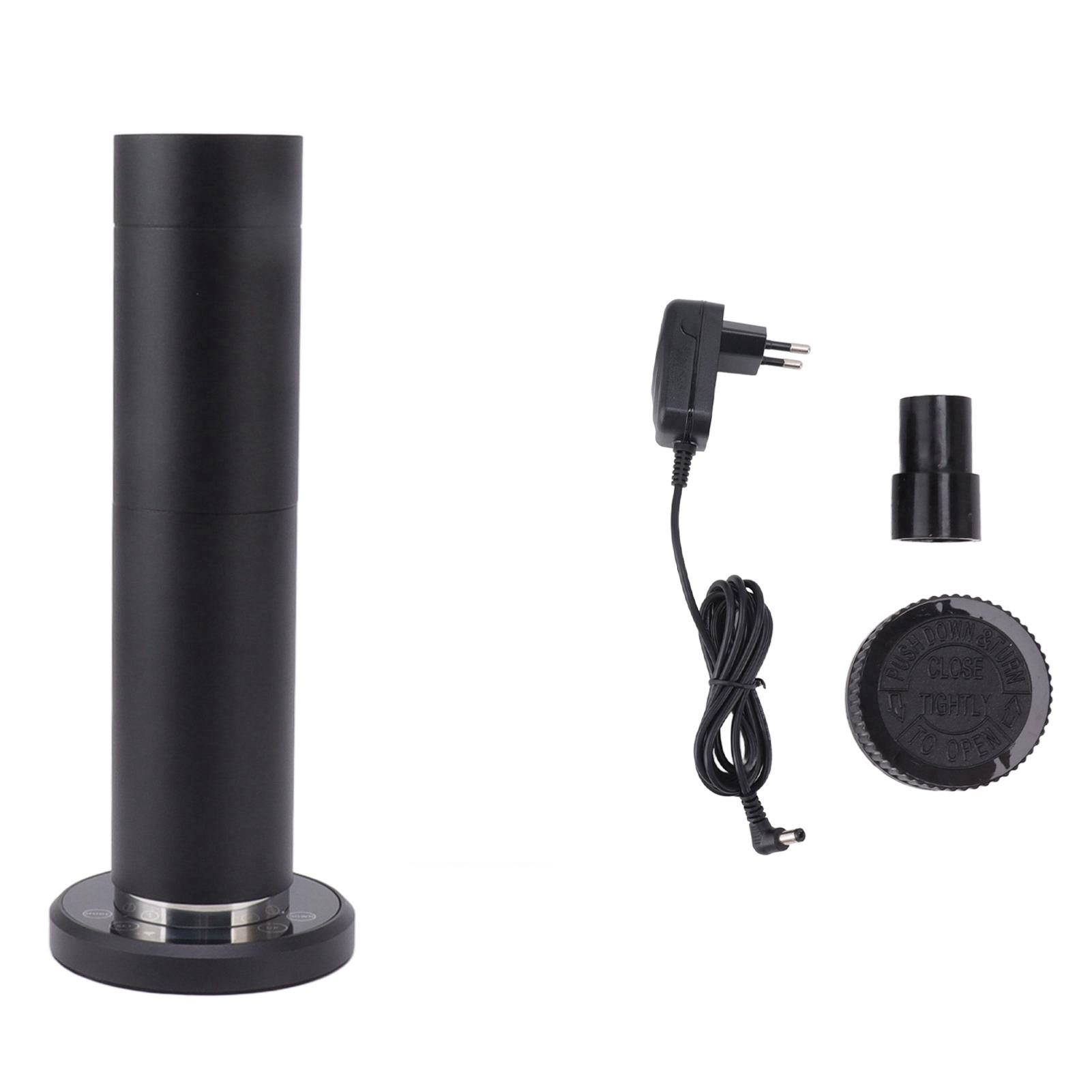 

120 мл диффузоры эфирных масел цилиндрический диффузор ароматерапевтического масла с системой распыления чёрный