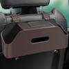 Portable Car Backseat Organizer Storage Box With Hook Auto Interior Decoration Drink Cup Tissue Holder Travel Accessories