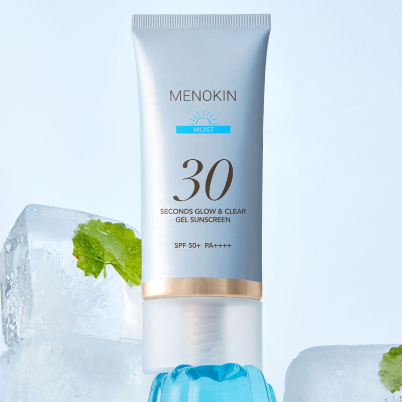 [MENOKIN] 30 Seconds Glow & Clear Gel Sunscreen SPF 50+ PA++++ 50ml