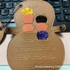 Leather Embroidery Guitar Pick Bag Large Capacity Storage Pick Pouch For Acoustic Guitar