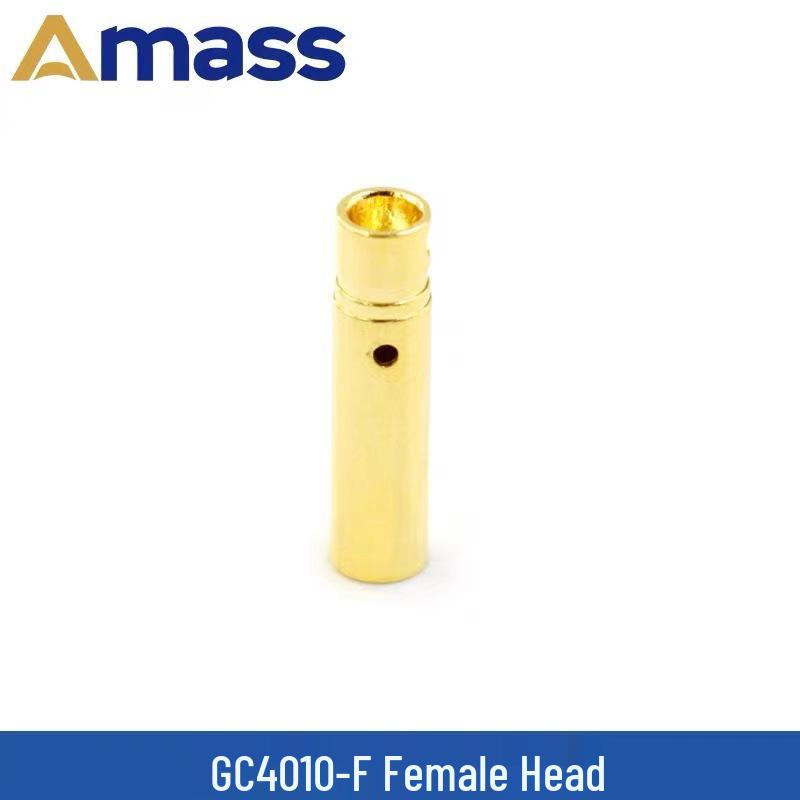 4mm Pure Copper Gold-Plated Banana Plug RC Motor Connector (Male/Female, 2mm/3.5/5.5/6/8mm)