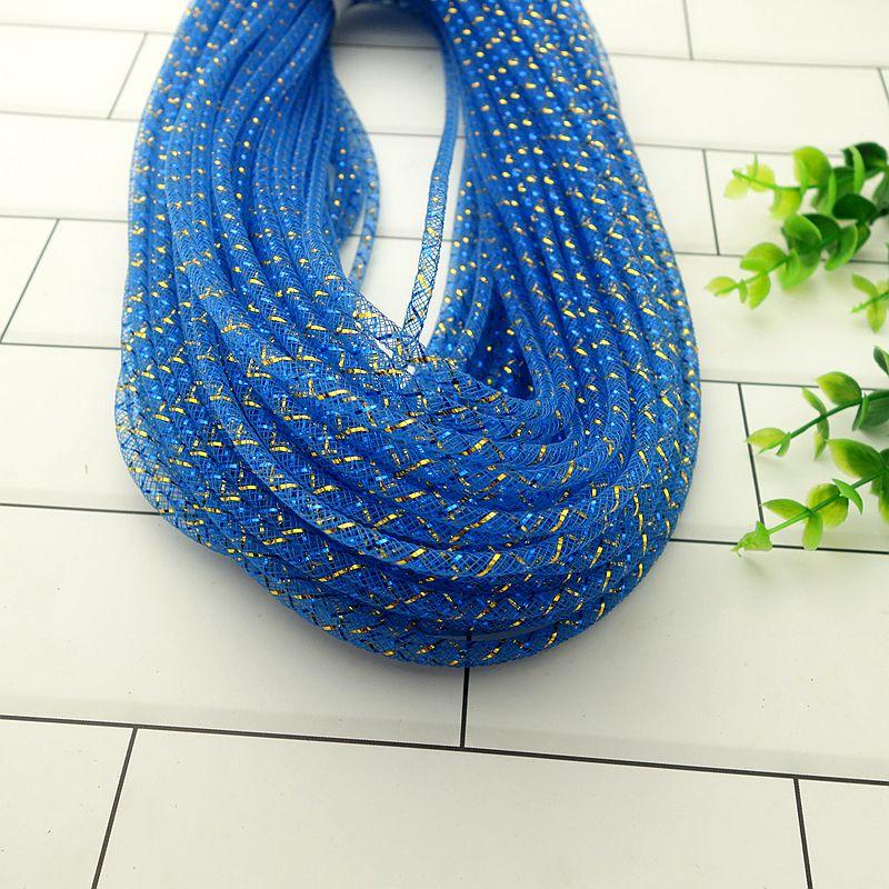 10M Farbiger Netzschlauch Seil 4/8Mm Netzschlauch Krinoline Schlauch Hochzeitskleid Rock Kleidung Netz DIY Armband Schmuckherstellung Geschenk