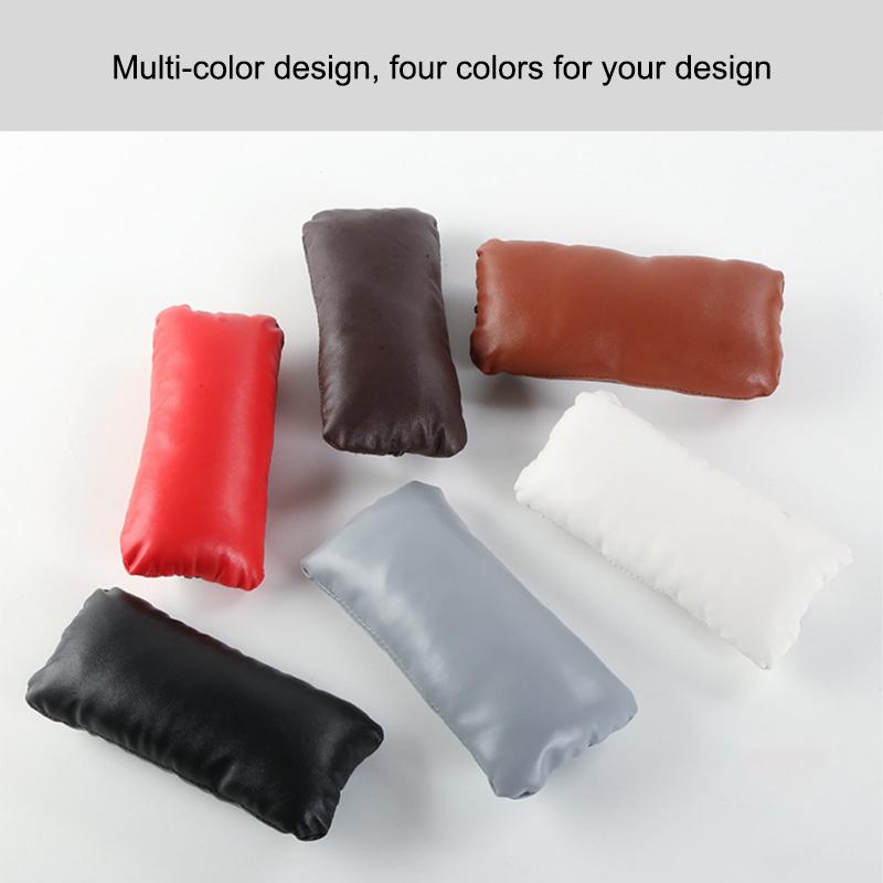 SEAMETAL Leather Knee Pad for Car Interior Pillow Comfortable Elastic Cushion Memory Foam Leg Pad Thigh Support Car Accessories