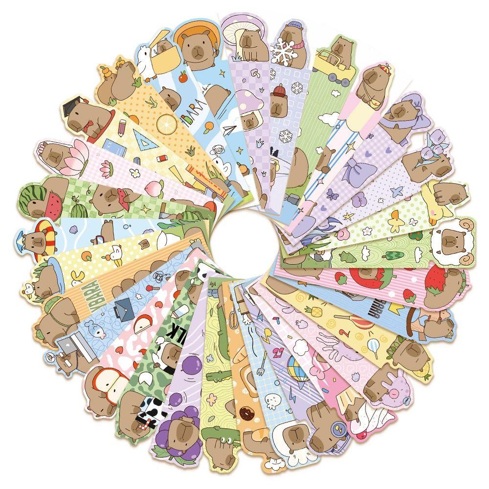 30Pcs/Set Book Decoration Reading Book Label Reading Stationery Page Pagination Marker  Student