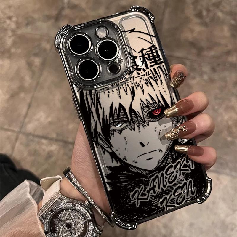 

Новый крутой чехол с покрытием Tokyo Ghoul для iPhone 17 17e 16 15 14 13 12 11 Pro Max X XR XSMax Mini Air Plus, противоударный iPhone 11 ProMax