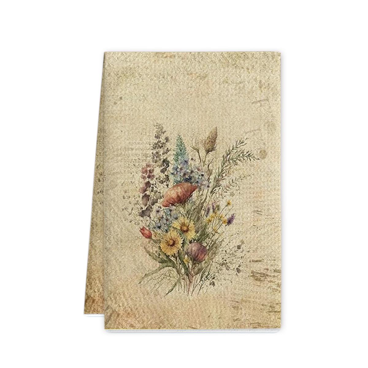 2026 Multifunctional Cleaning Rag, Dishcloth, Microfiber Printed Kitchen Towel 45*66CM