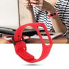 One Piece   Color Silicone Watch Strap for     Fit-e SM-R375 (White)