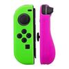 Yufulai Switch Joy-Con Silicone Case for Switch Controller Protective Case Anti-Scratch Anti-Slip Green Purple