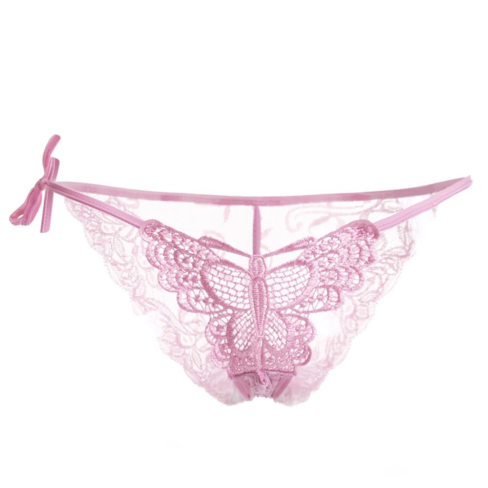 Underwear Women Thong Bragas Sexy Panties Thong Lace Word Pants Ladies Briefs