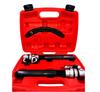 Coil Spring Impact Wrench with for Light and Standard Car Suspension and Strut Replacement Compressor, 2-Jaw Set, Compatible, Stopper,
