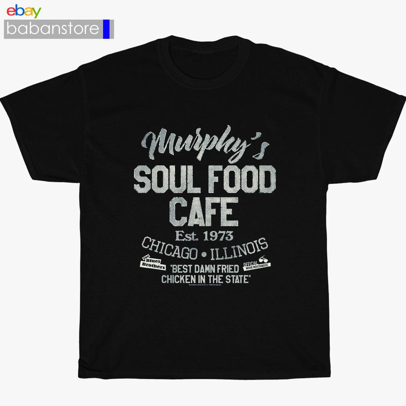 

The Blues Brothers Murphy S Soul Food Black/White/Grey/Navy T shirt Size S-5XL 2XL