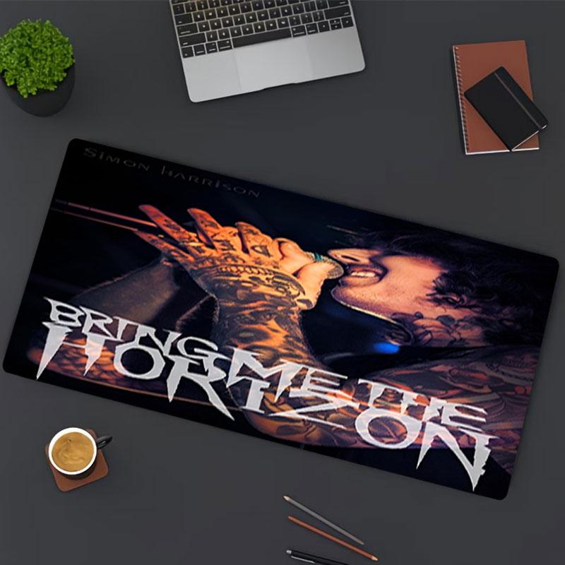 Bring Me the Horizon Print Mouse Pad, for Keyboard Pad Laptop PC Mat for Office Home Use, Desk Decor, Perfect Birthday Gift for Gamers