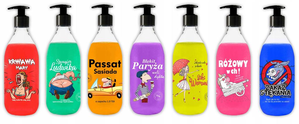 Żel pod prysznic Krwawa Mary LaQ 500 ml