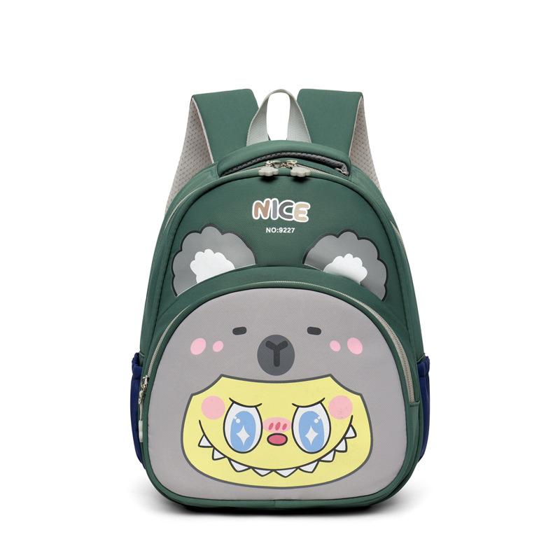 Schoolbag New Kindergarten School Bag Fashion Cartoon Cute Fun Children's Bag Small Class Boys and Girls Large Capacity Lightweight Backpack