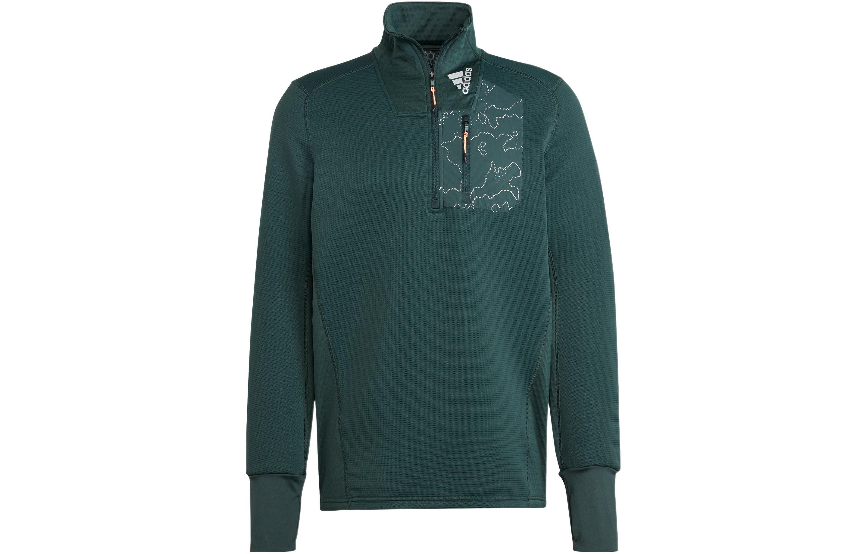 Adidas Sweatshirt Men s Dark Green HF6384 XS