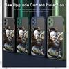 Japonské oblíbené pouzdro na telefon Anime pro iPhone 14 13 12 11 Pro Max Samsung Galaxy S20 FE A52 S23 Infinix Slim matný zadní kryt na ochranu objektivu