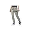 Jordan Paris Saint-Germain Solid Color Drawstring Fleece-Lined Knit Joggers Women Bottoms Stone FD6998-230