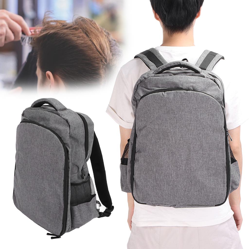 Barber Backpack Professional Large Capacity Hairdressing Scissors Tools Bag Organizer for Supplies Clippers