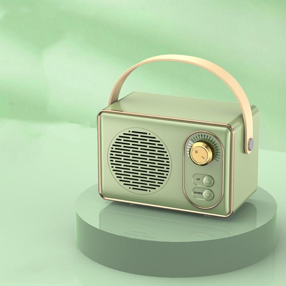 High Volume Bluetooth Speaker Retro Music Player Mini Song Player Portable Speaker  Birthday Gift