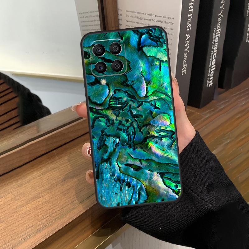 Abalone Shell Case For Samsung Galaxy M56 M06 M16 M36 M52 M32 M12 M54 M34 M14 M35 M55 M15 M11 M31 M13 M53