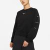 Nike Sportswear Swoosh Casual Pullover Hoodie Women Tops Black CZ8891-010