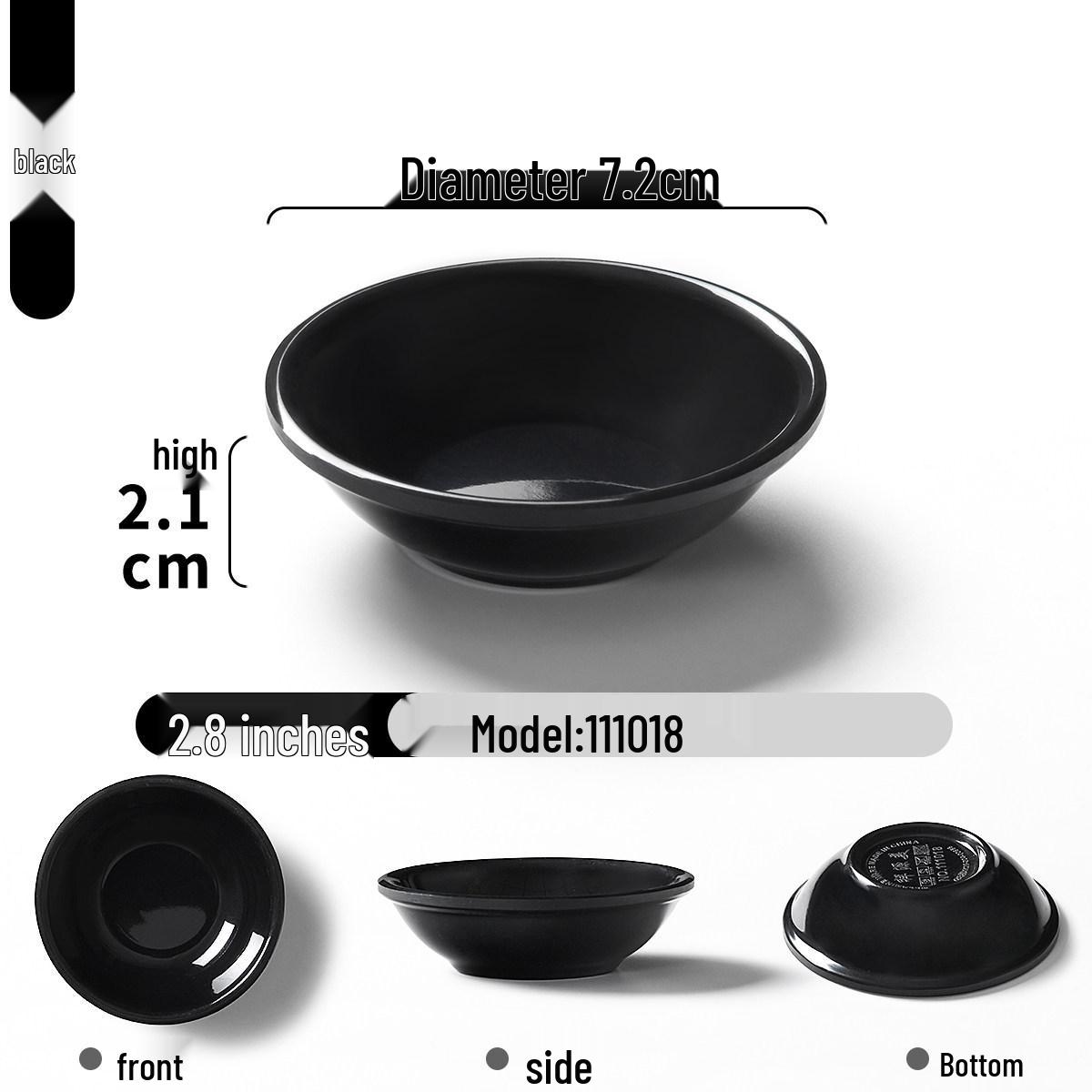 

Melamine Creative Hot Pot and Sauce Dish for Dining and Restaurants