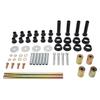 60PCS Rear Left and Right A Arm Bushing Shafts Blots Kit 5434551 Replacement for Sportsman 400 450