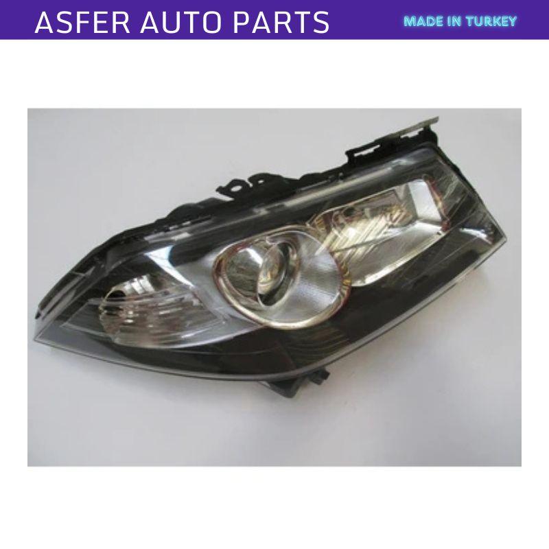 Front Right Headlight Black Electric Black For Renault Megane Mk2 2006-2008 OEM 7701063256