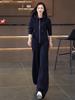 Women's Sporty Elegant Solid Color Hoodie Set - Spring/Autumn 2026 Collection