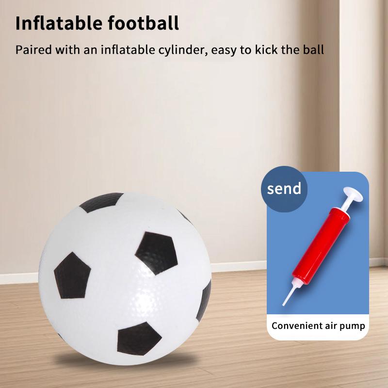 Portable Micro Soccer Goal Set (Net, Pump, Ball Included) | Lightweight Indoor/Outdoor Gear For Park & Beach Training 1Set