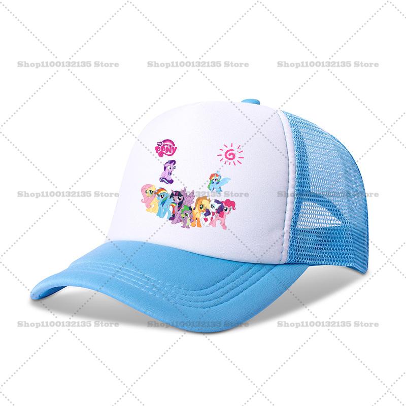 My Little Pony Girl Boy Baseball Cap Kawaii Sun Hat Parent Children Couple Women Casual Outdoor Hats Peaked Cap Birthday High Quality Gift